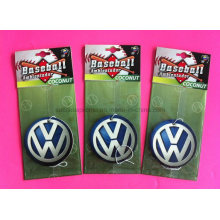 Round Shaped Paper Air Freshener, Hanging Air Freshener, Car Fragrance Pendant, Auto Perfume